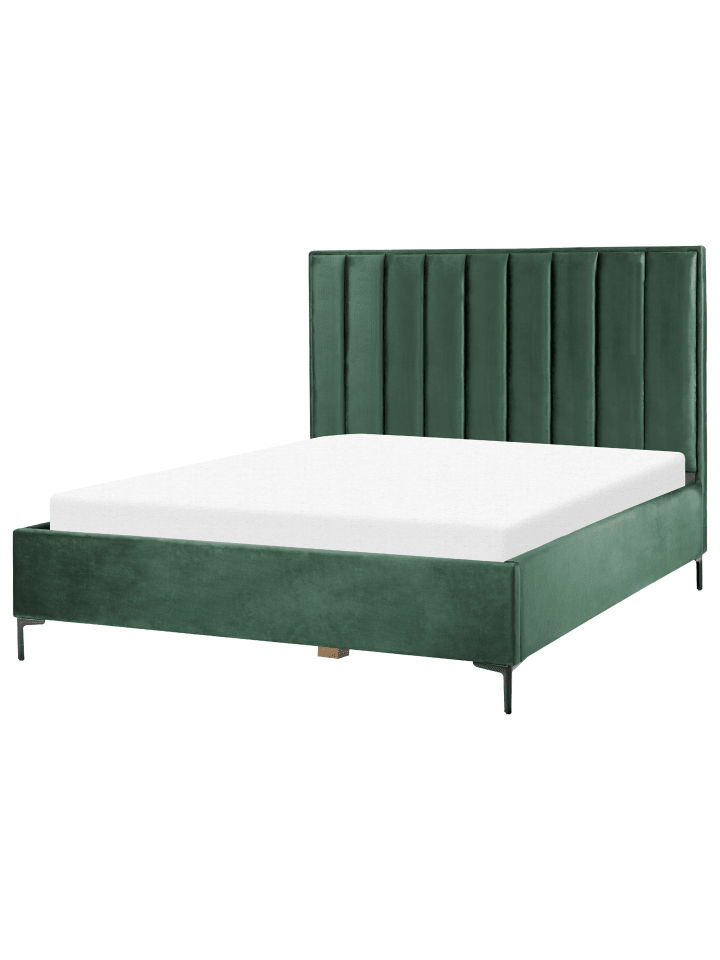 Beliani Schlafzimmer Set SEZANNE in Grün/Schwarz günstig kaufen onesize