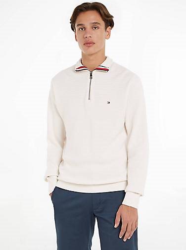 TOMMY HILFIGER Herren Strickpullover INTERLACED
