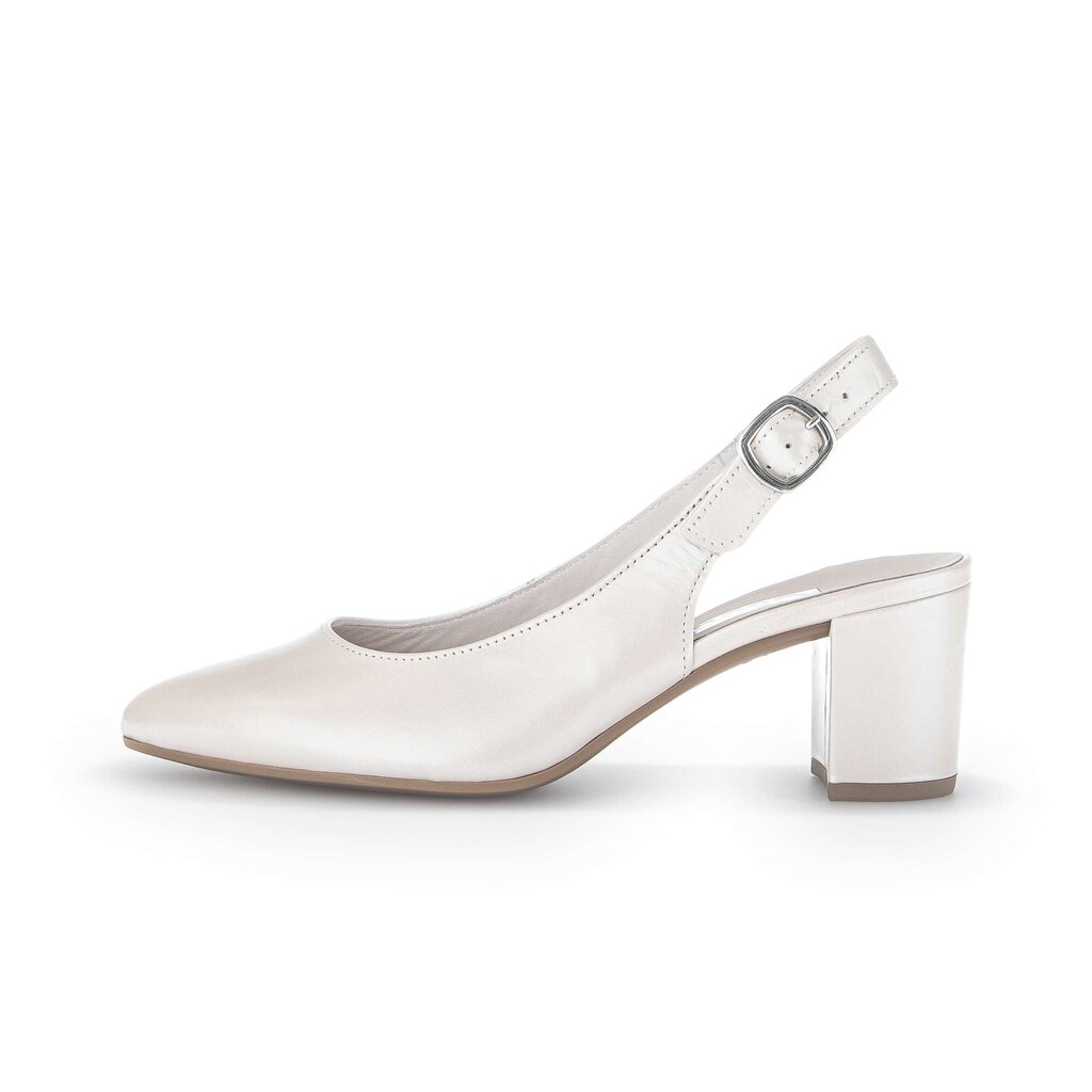 Gabor fashion Slingpumps weiß