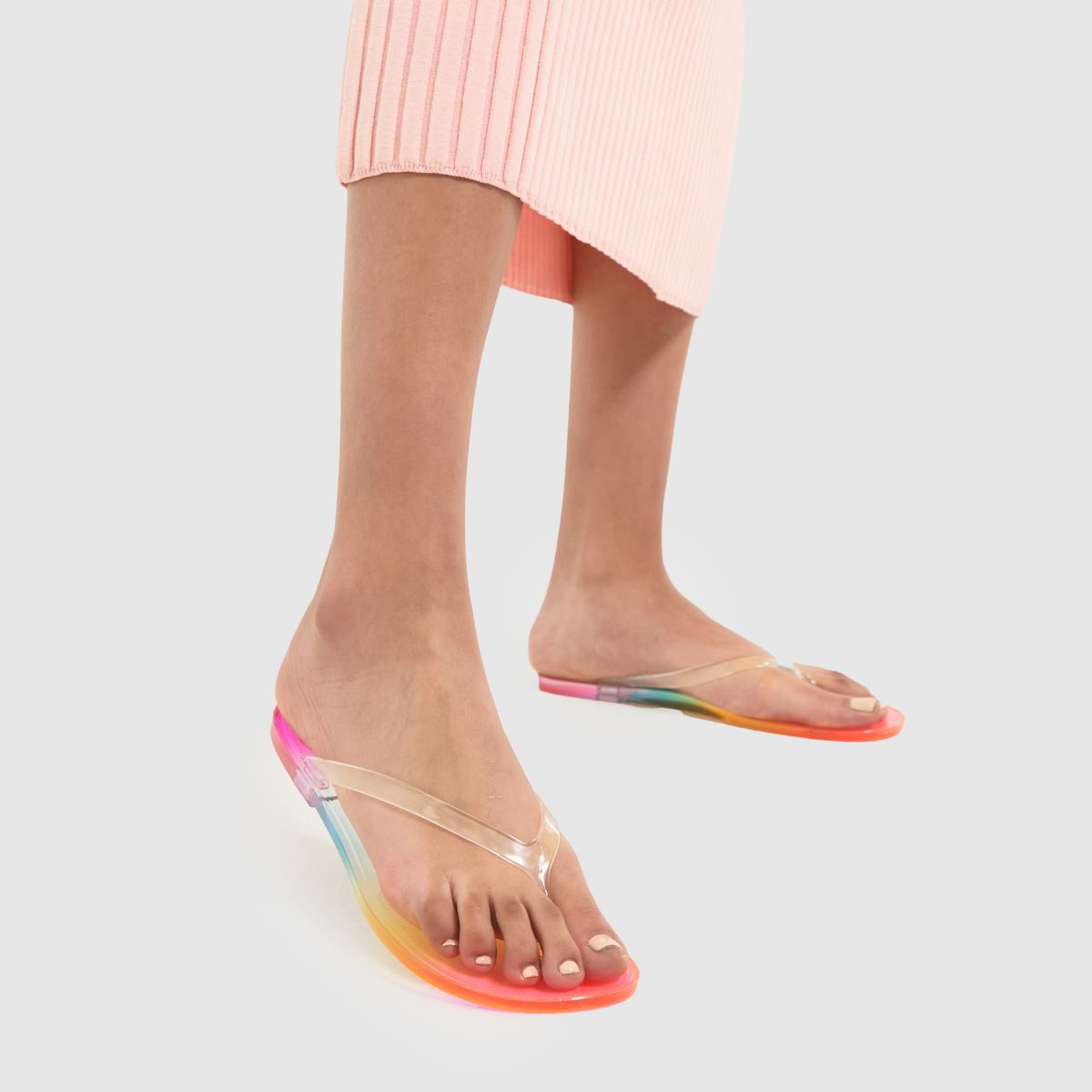 JUJU JELLIES – Genomskinliga flip-flop-sandaler