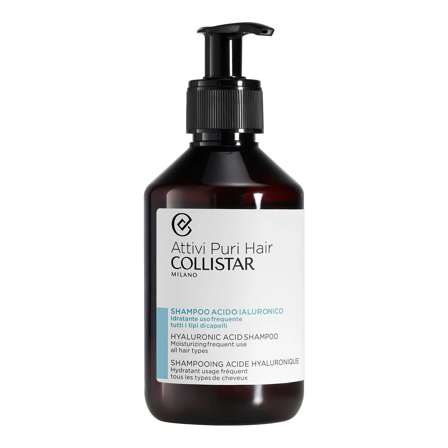 Pure Actives Hair Shampoo with Hyaluronic Acid - Frequent Use Shampoo