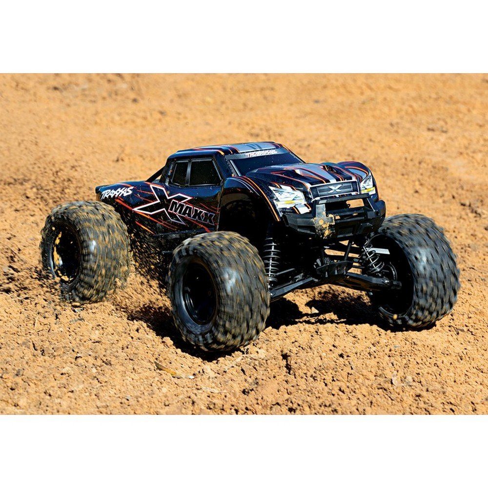 Traxxas Modellbausatz Traxxas X-Maxx 4x4 VXL RocknRoll RTR 77086 mit 2X 3S Lipo Akku / Duall