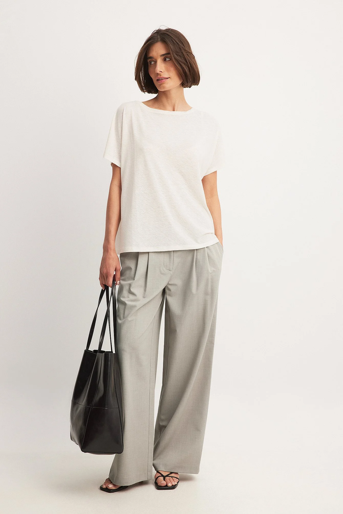 Sheer Kimono Sleeve T-shirt