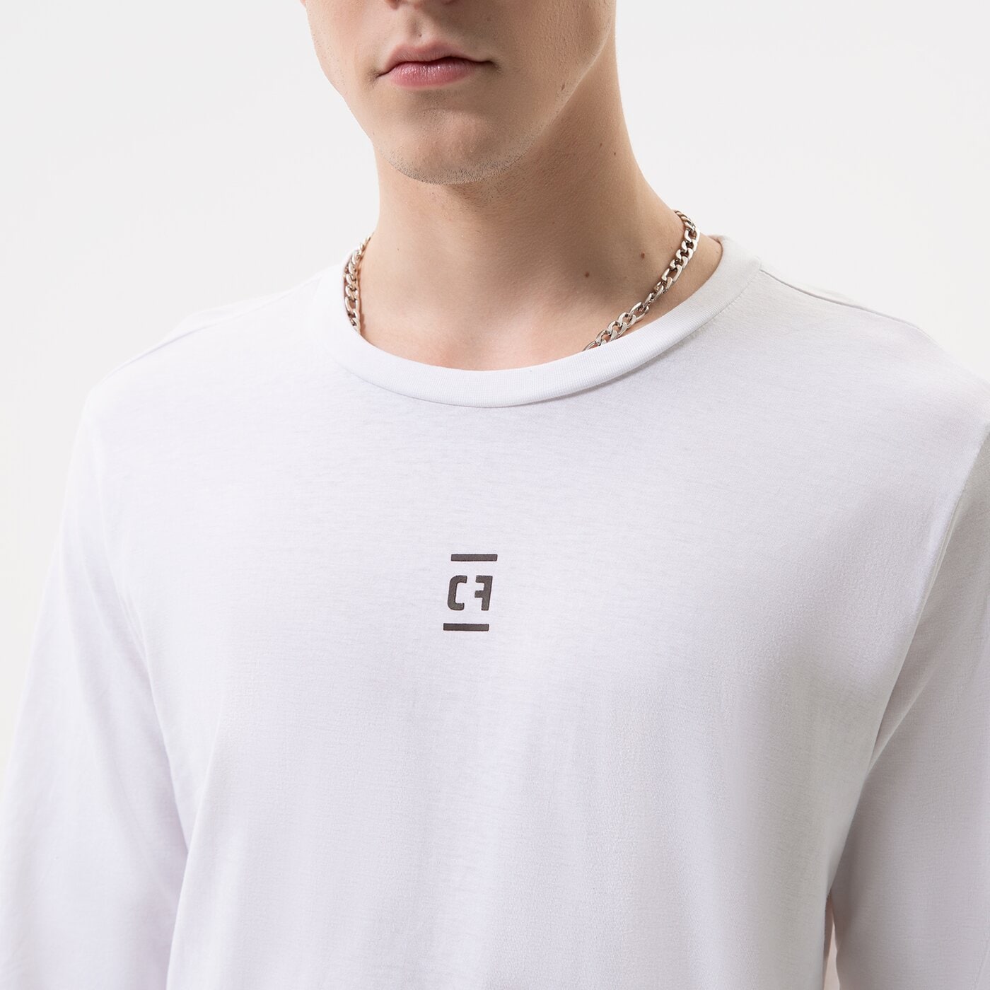 CONFRONT T-SHIRT CONFRONT ESSENTIAL LONG SLEEVE Weiß