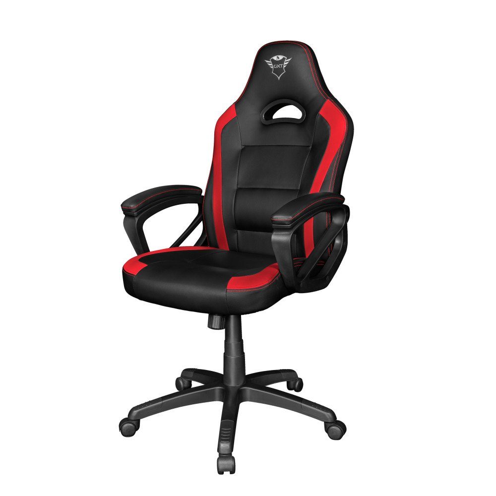 Trust Gaming-Stuhl Trust GXT 701 Ryon Universal-Gamingstuhl Gepolsterter Sitz Schwarz,...