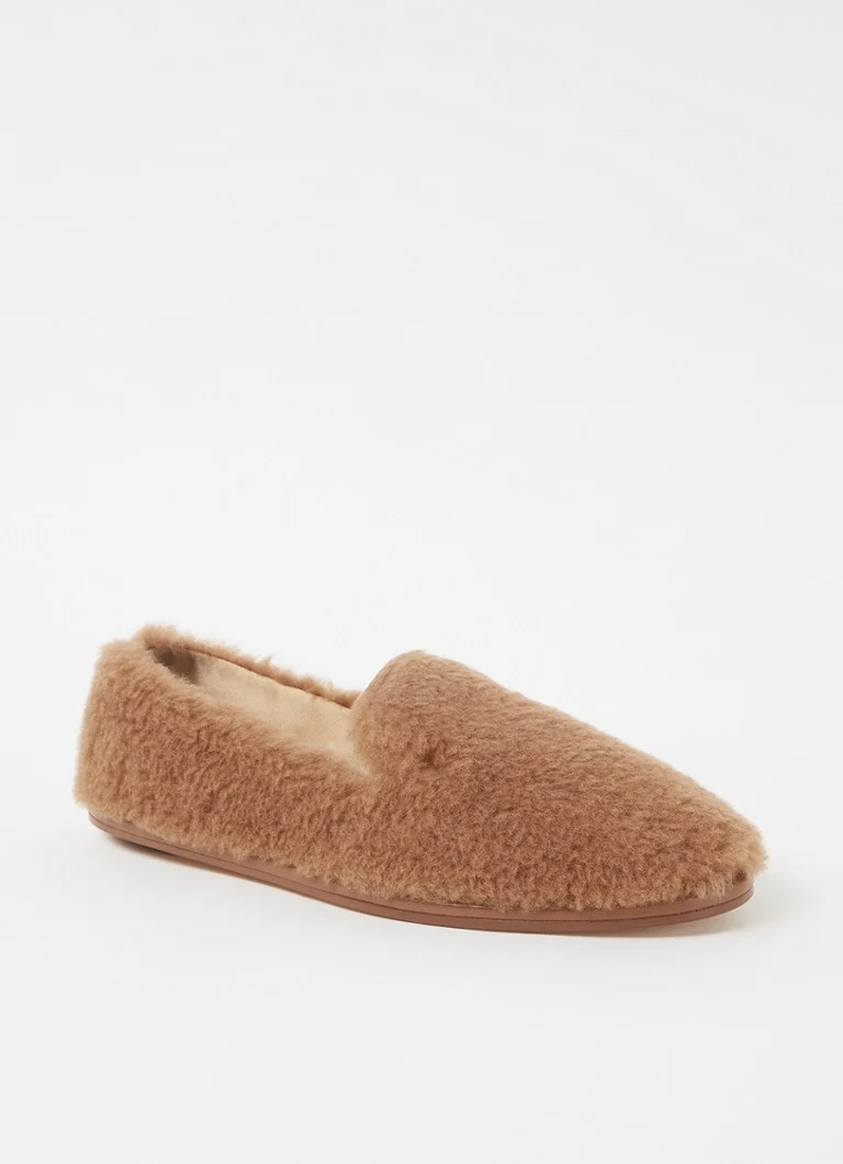 MaxMara  Feliac loafer in kamelenwolblend