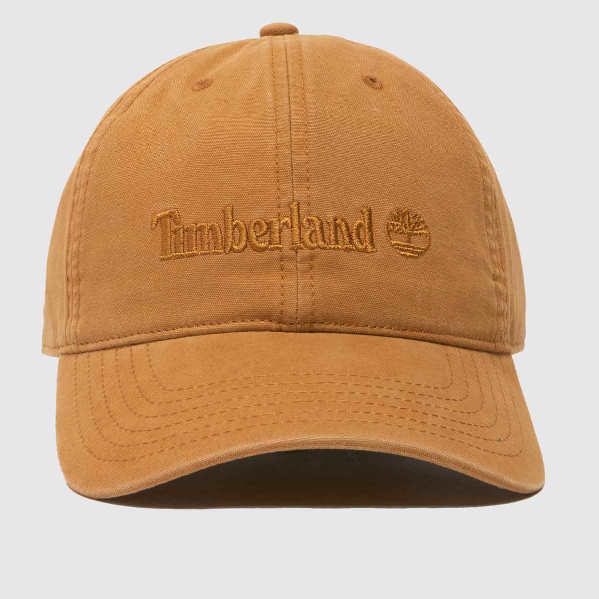 Timberland brun canvas basebollkeps