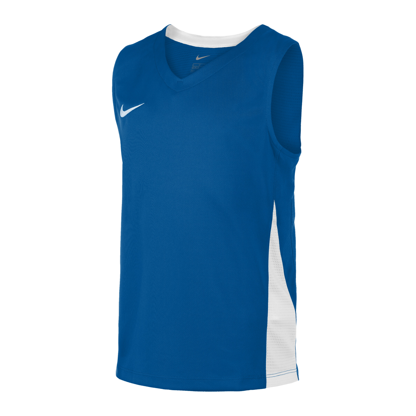 Nike Team Basketball Stock Trikot Blau Weiss F463