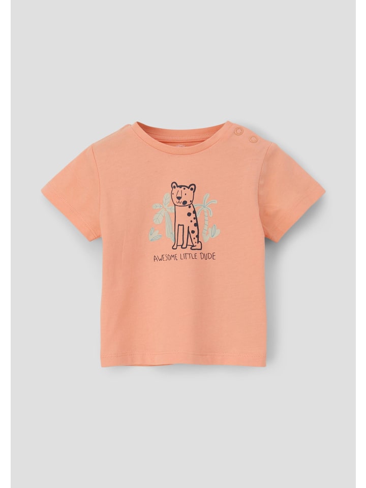 s.Oliver T-Shirt kurzarm in Orange günstig kaufen