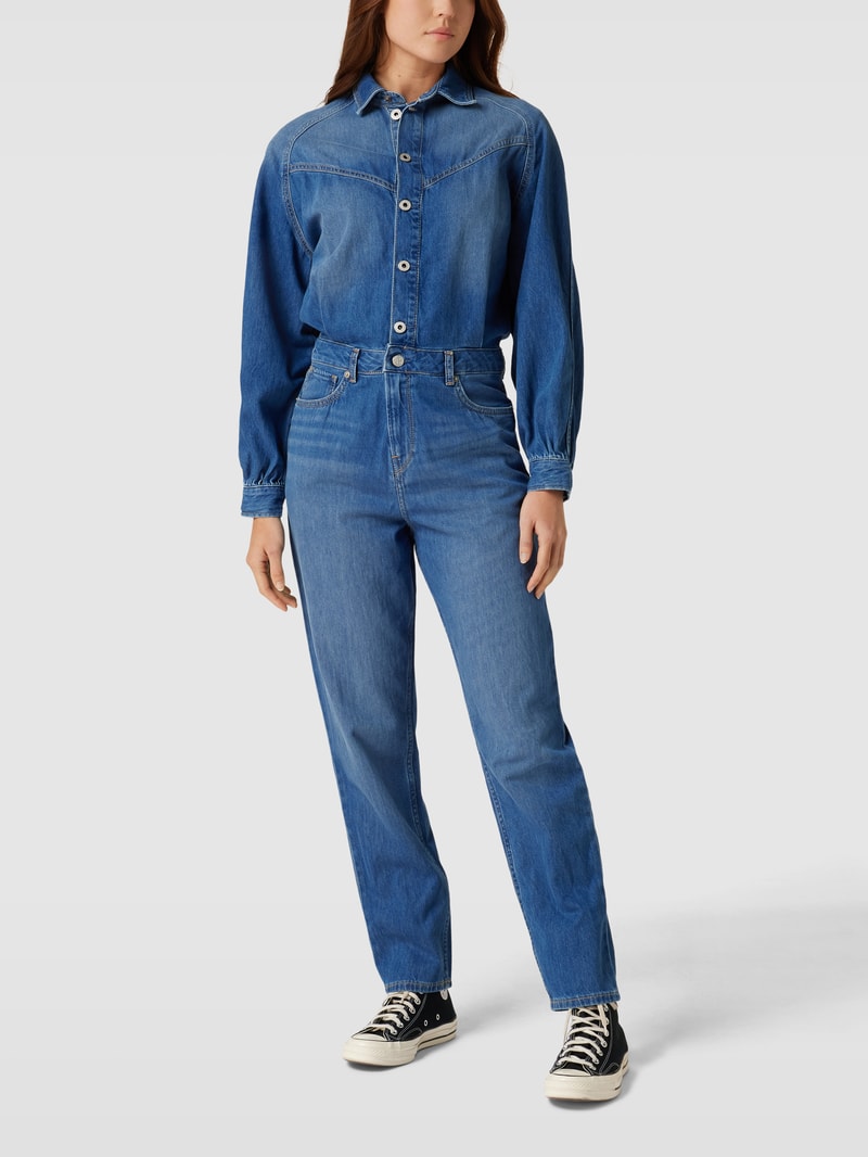 Jumpsuit mit Jeans-Optik Modell 'JADE' in jeans