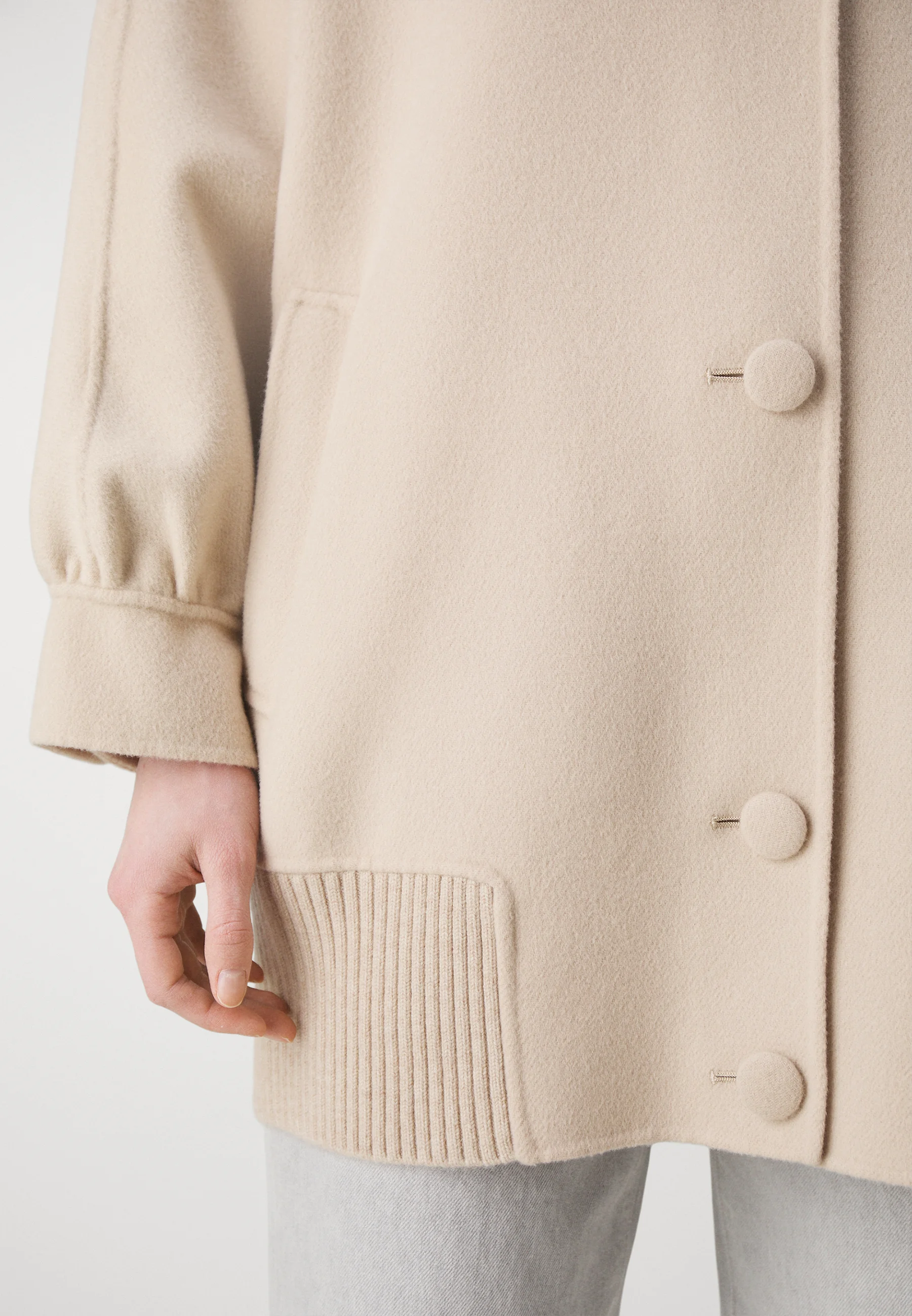 FIN DE SEMANA MaxMara RETE - Abrigo corto