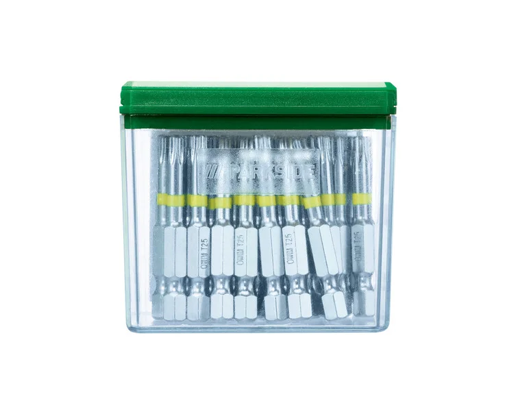 PARKSIDE® Jeu d'embouts, 25 mm ou 50 mm, cor acier S2