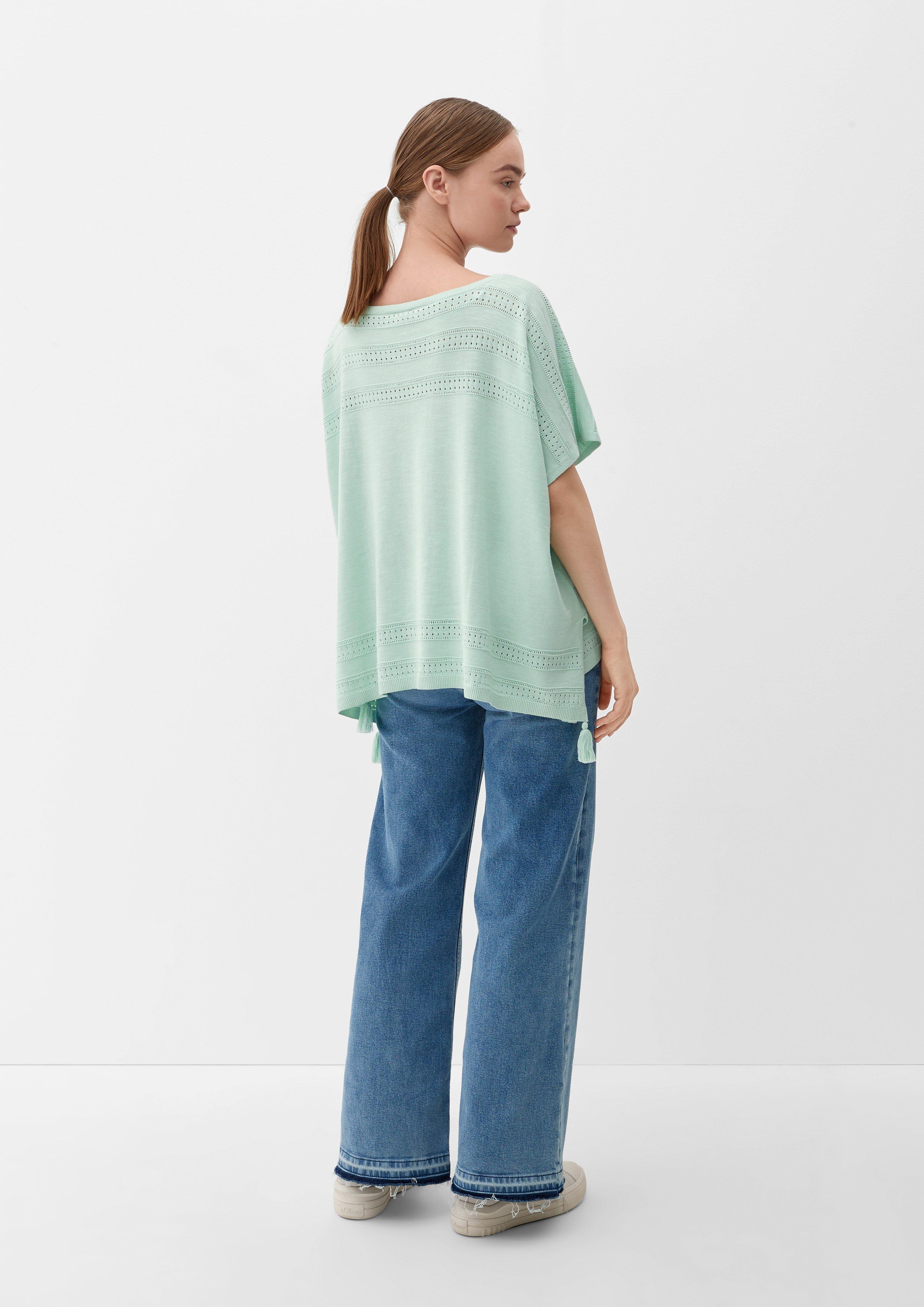 Poncho aus Viskosemix  2128089-6502