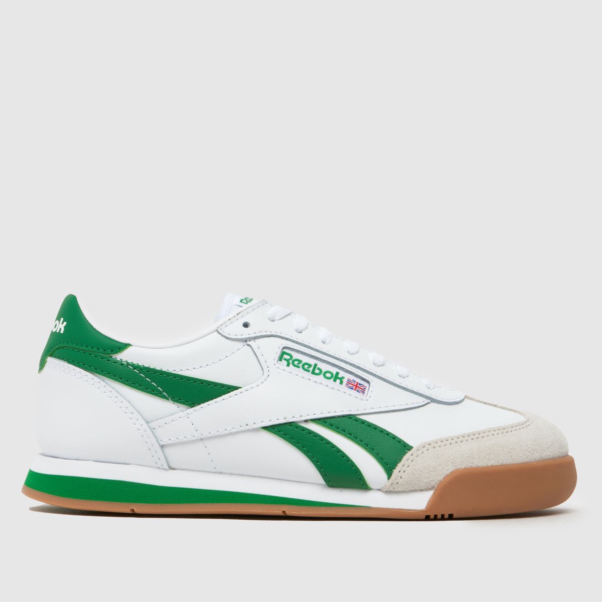 Reebok Campio XT športni copati v beli in zeleni barvi