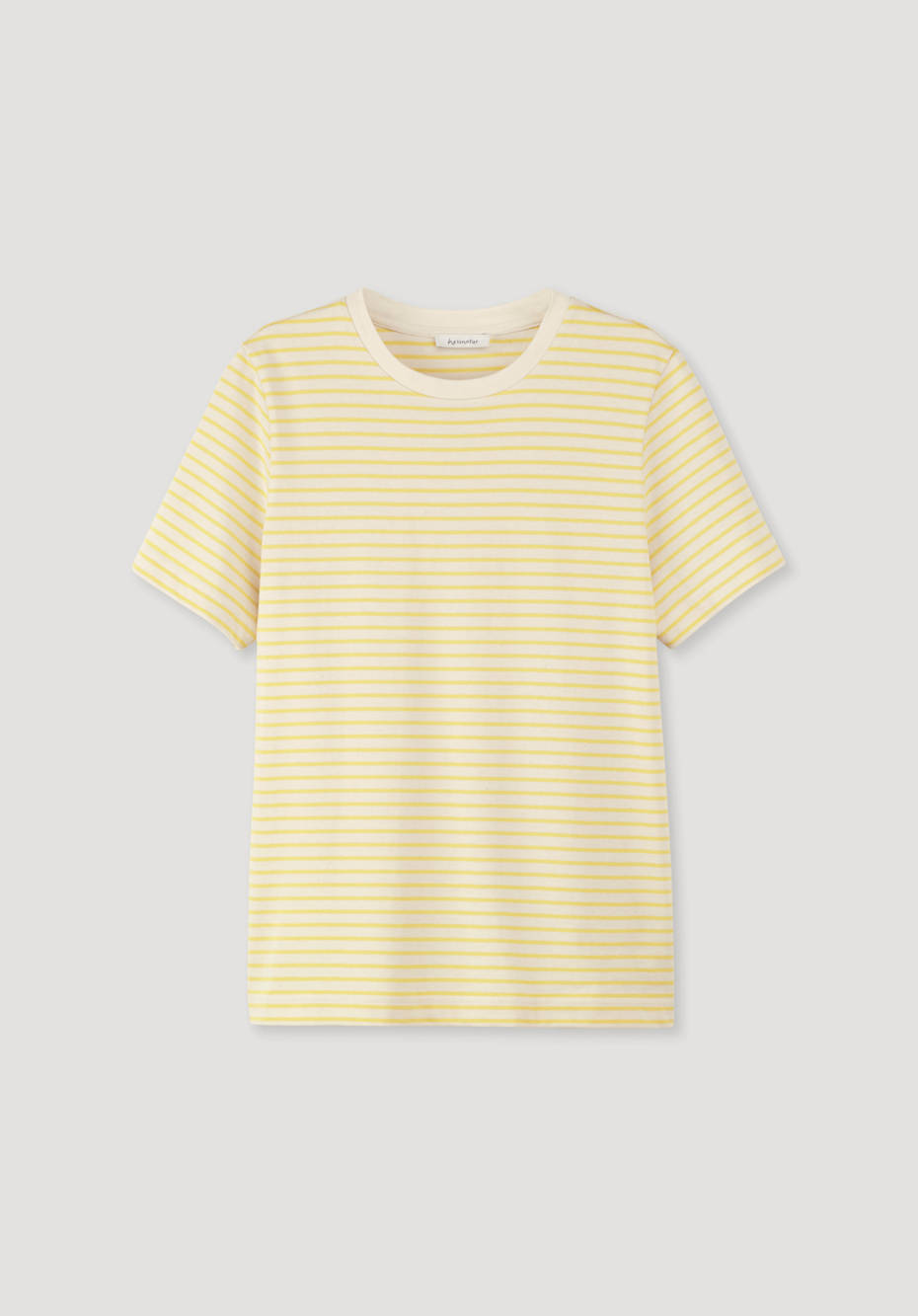 Kurzarm-Ringelshirt aus reiner Bio-Baumwolle
