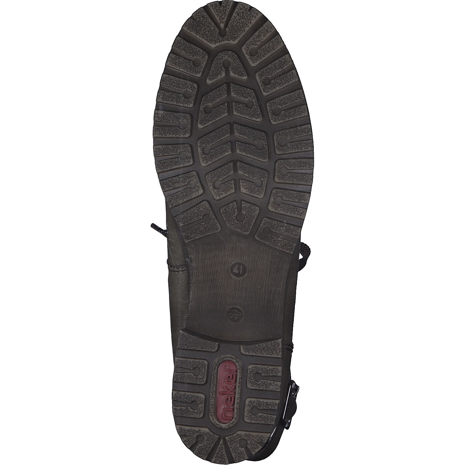 Rieker 70345, Schnürstiefel, Damen, vert