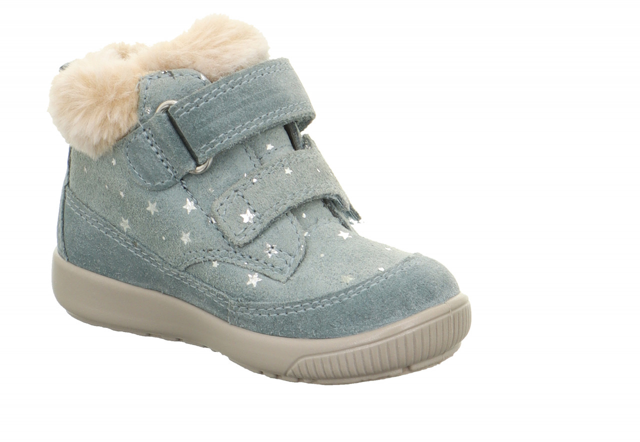 STARLIGHT - Hellgrün Boots mit Klettverschluss