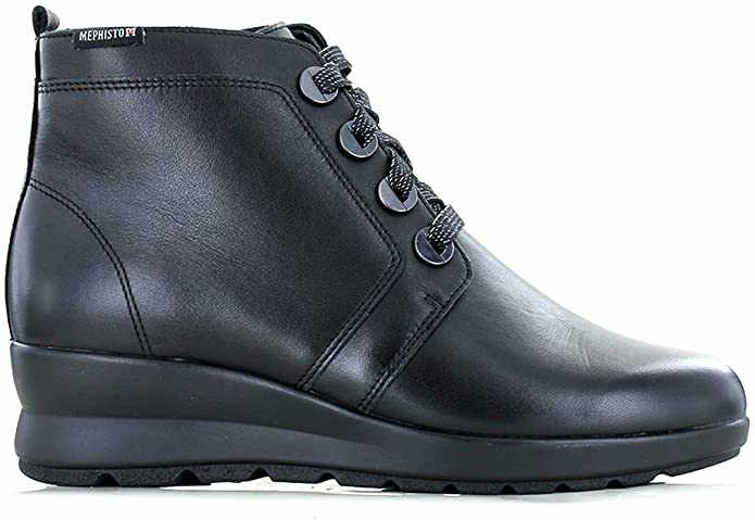 MEPHISTO Schnür-Stiefeletten schwarz 7800
