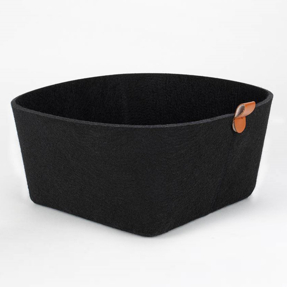 Filz-Brotkorb LifeStyle schwarz