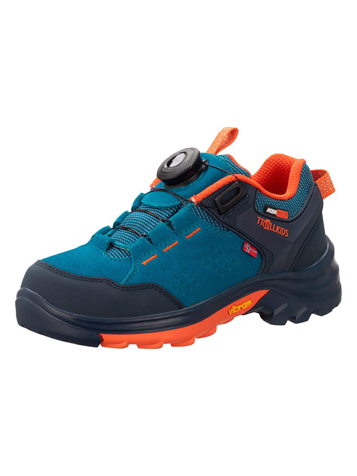 Trollkids Leder-Wanderschuhe 