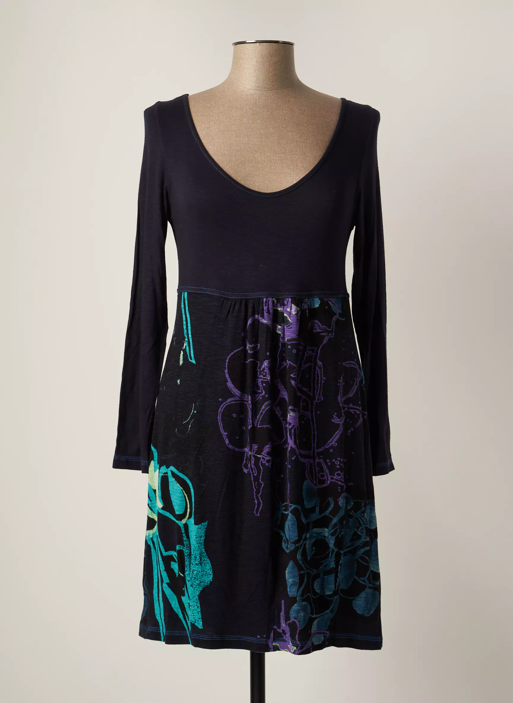 Paul Brial Robes Mi Longues Femme couleur bleu
