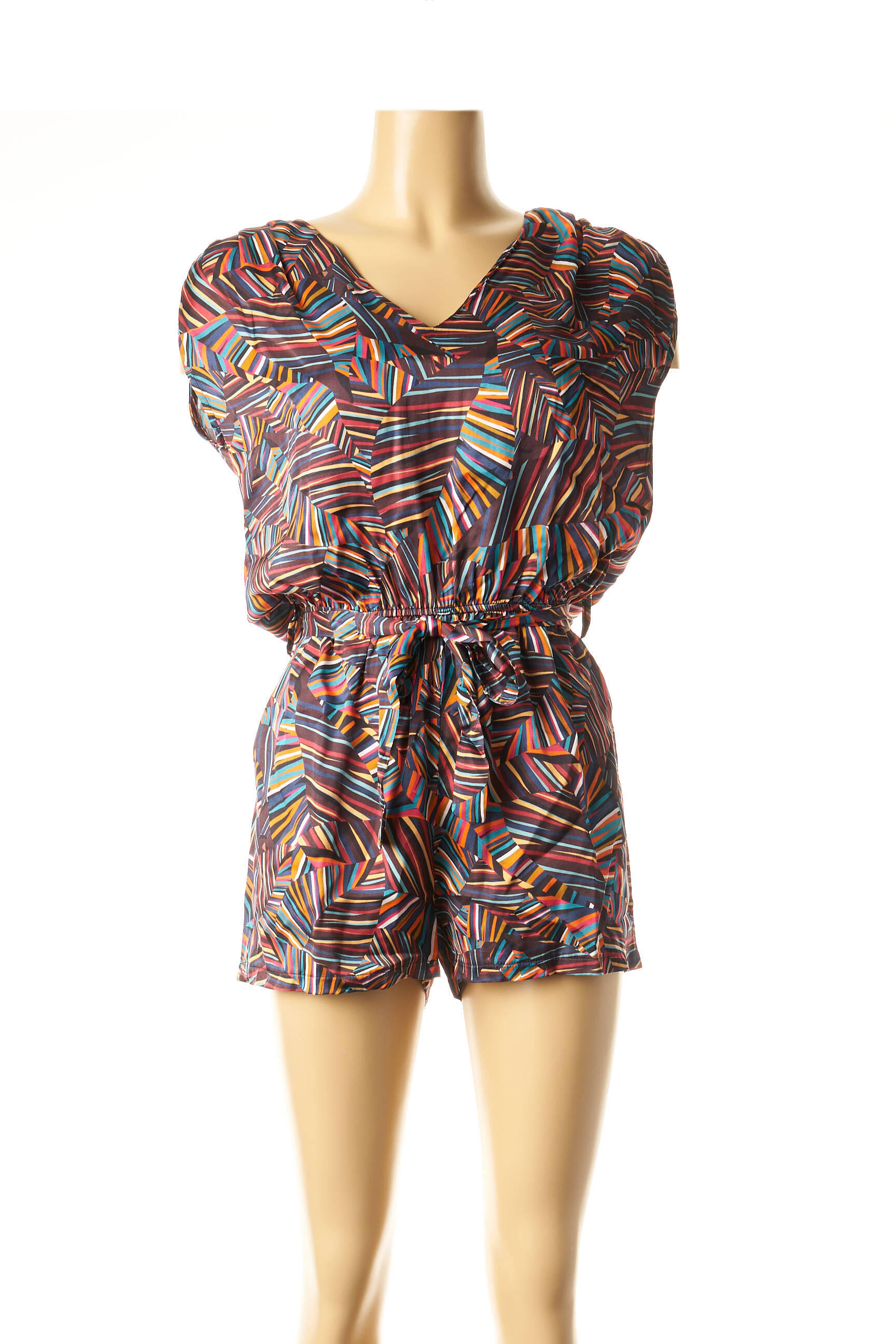 La Fee Maraboutee Combi Shorts Femme couleur orange