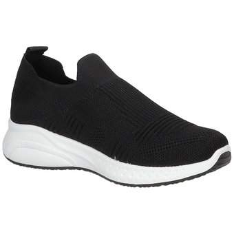 Studio London Slip On Sneaker in schwarz