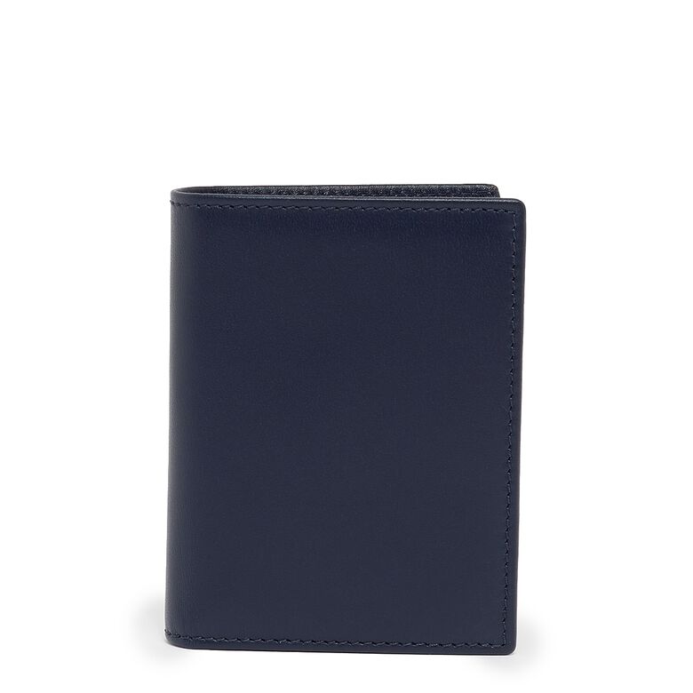 Comme des Garcons Wallet Classic Leather Line A navy