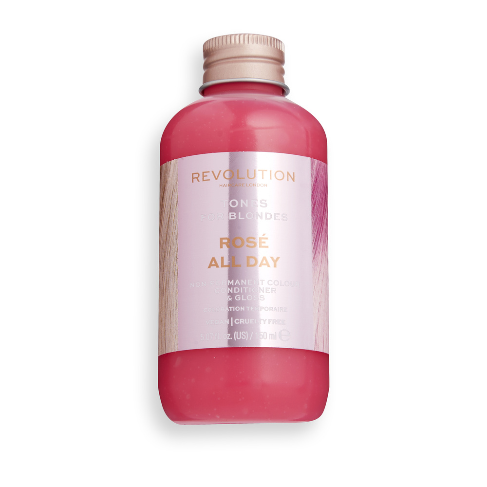 revolution hair Revolution Hair Tones for Blondes Rose All Day Coloration temporaire