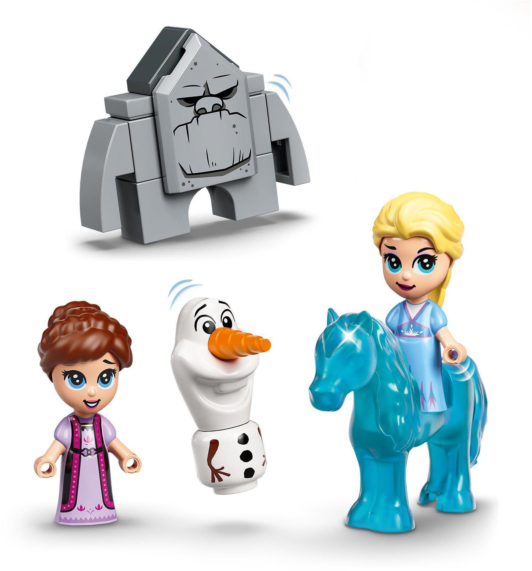 LEGO® Konstruktionsspielsteine Elsas Märchenbuch (43189), LEGO®  Frozen, (125 St), Made in Europe