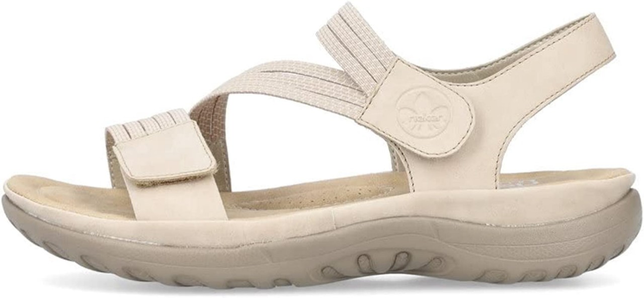 RIEKER Klassische Sandalen beige
