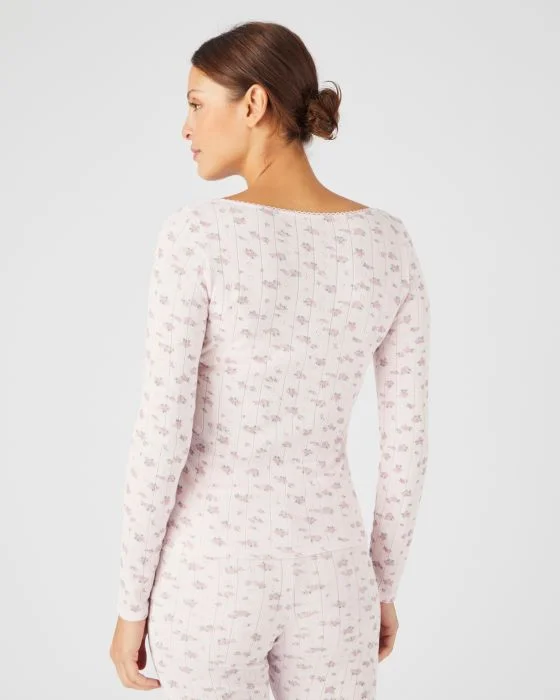 Tee-shirt en maille pointelle Raymond - Rouje x Damart