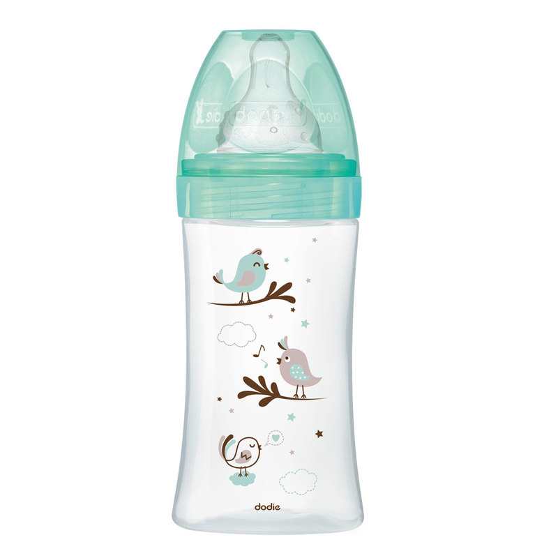 Biberon en verre 270ml 0-6 mois anti colique Dodie