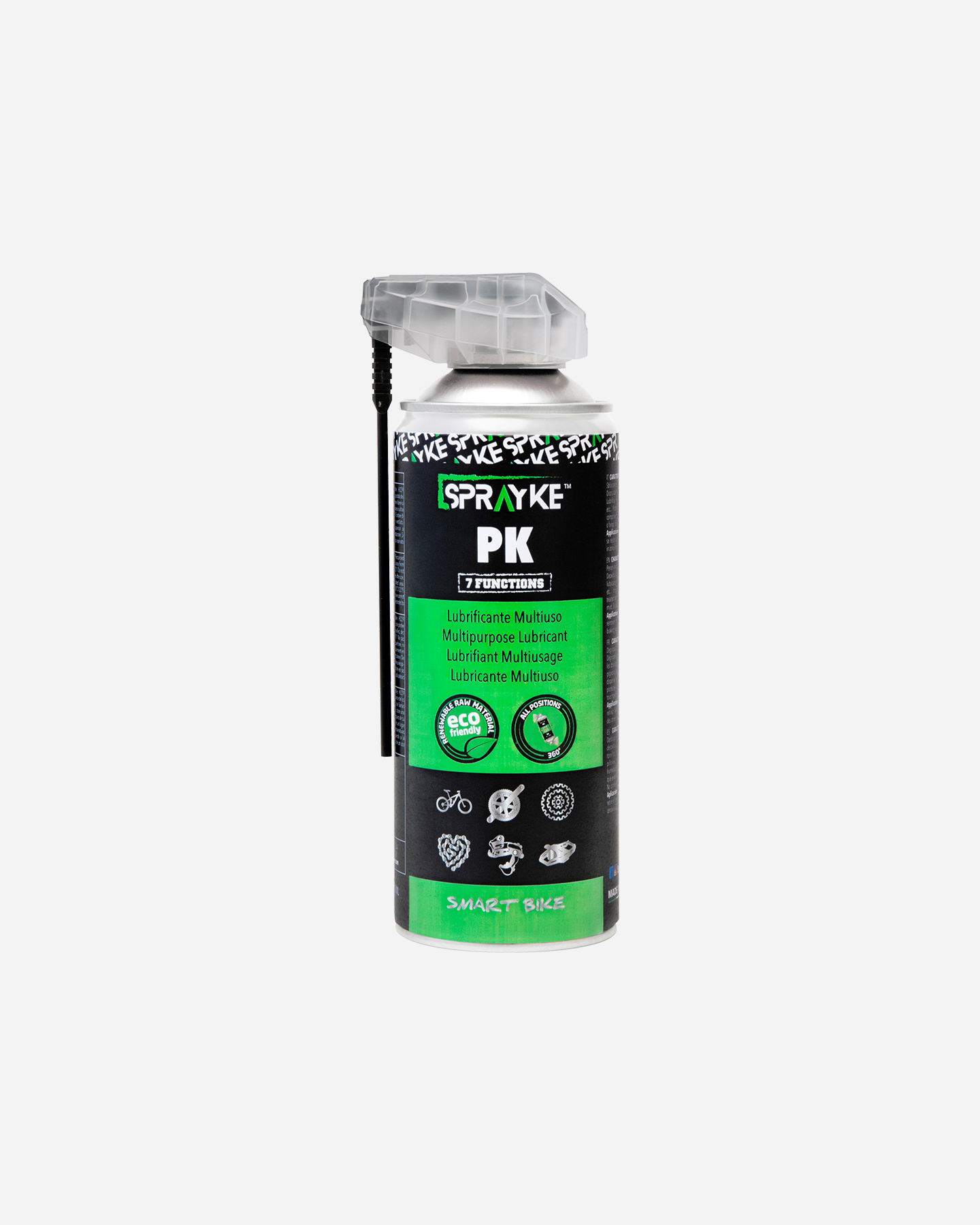 Bonin Sprayke Pk Smart Lubricant Multipurpose Bike Accessory 400ml CVB1142