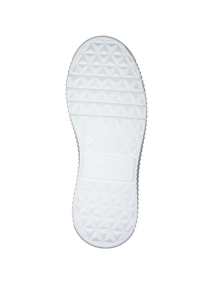 Gabor Fashion Schnürschuhe in weiss (silber) günstig kaufen