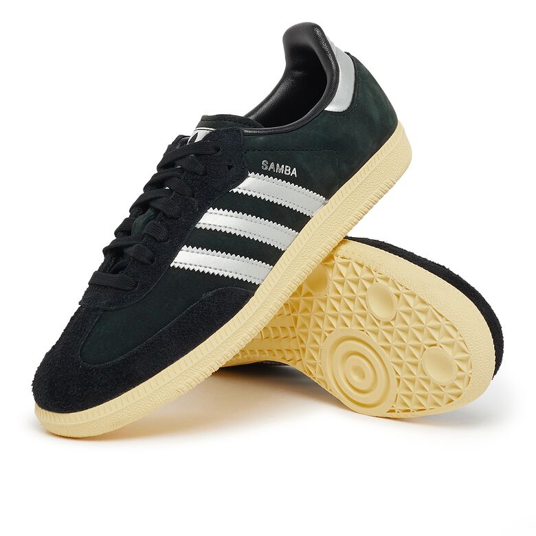 adidas Originals Wmns Samba OG core black/matte silver/almost yellow