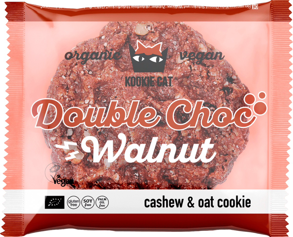 Cookie, Double Choc Walnut, Cashew & Oat Cookie, 50 g