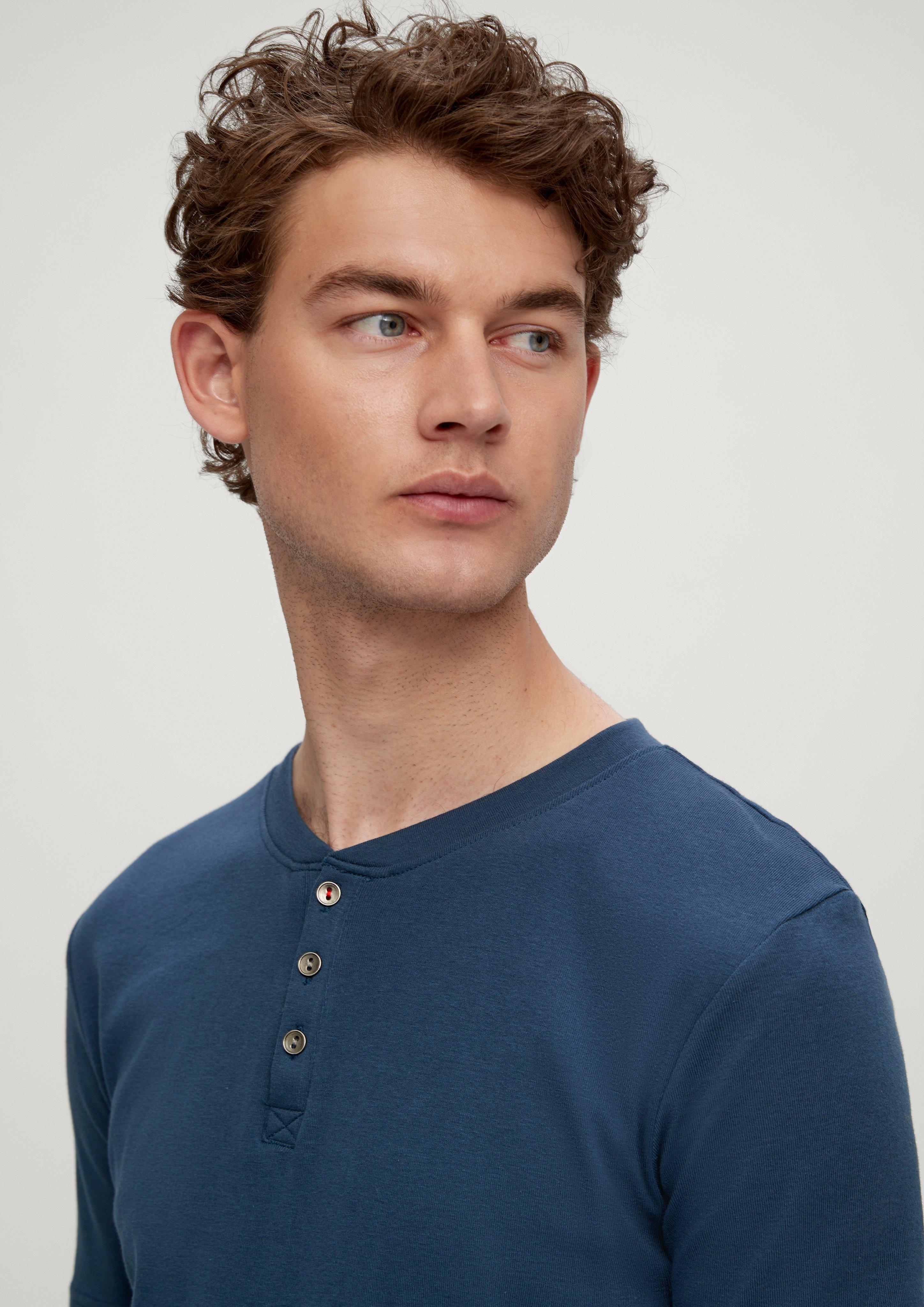 Pyjama-Shirt mit Knopfleiste  6008388-5700