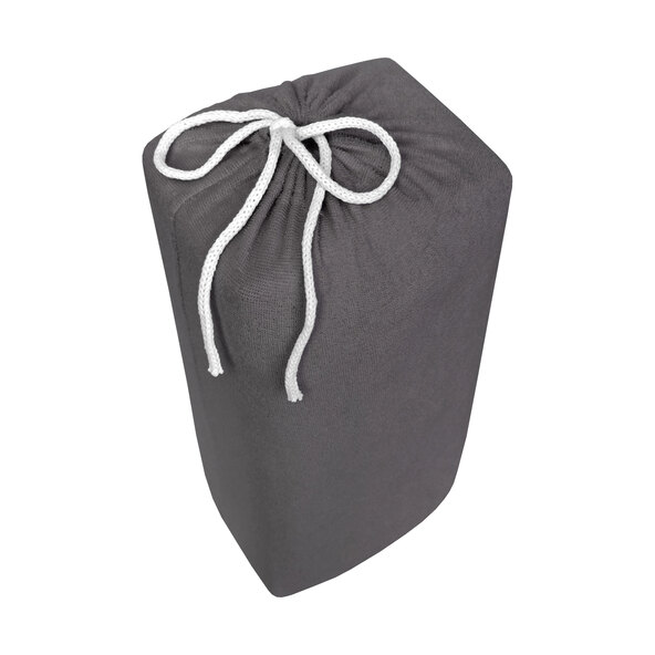 Supersoft Frottee-Stretch-Spannbetttuch, 180-200 x 200 cm, anthrazit