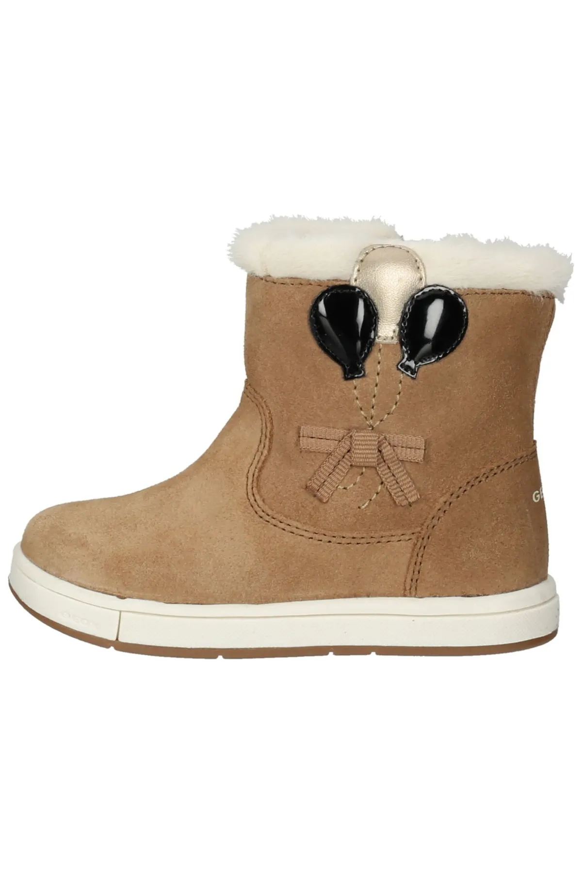 Geox  Stiefelette - Braun - Flacher Absatz