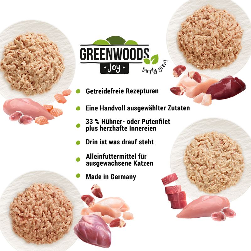 Greenwoods Joy Putenfilet mit Lachs zu TOP-Preisen