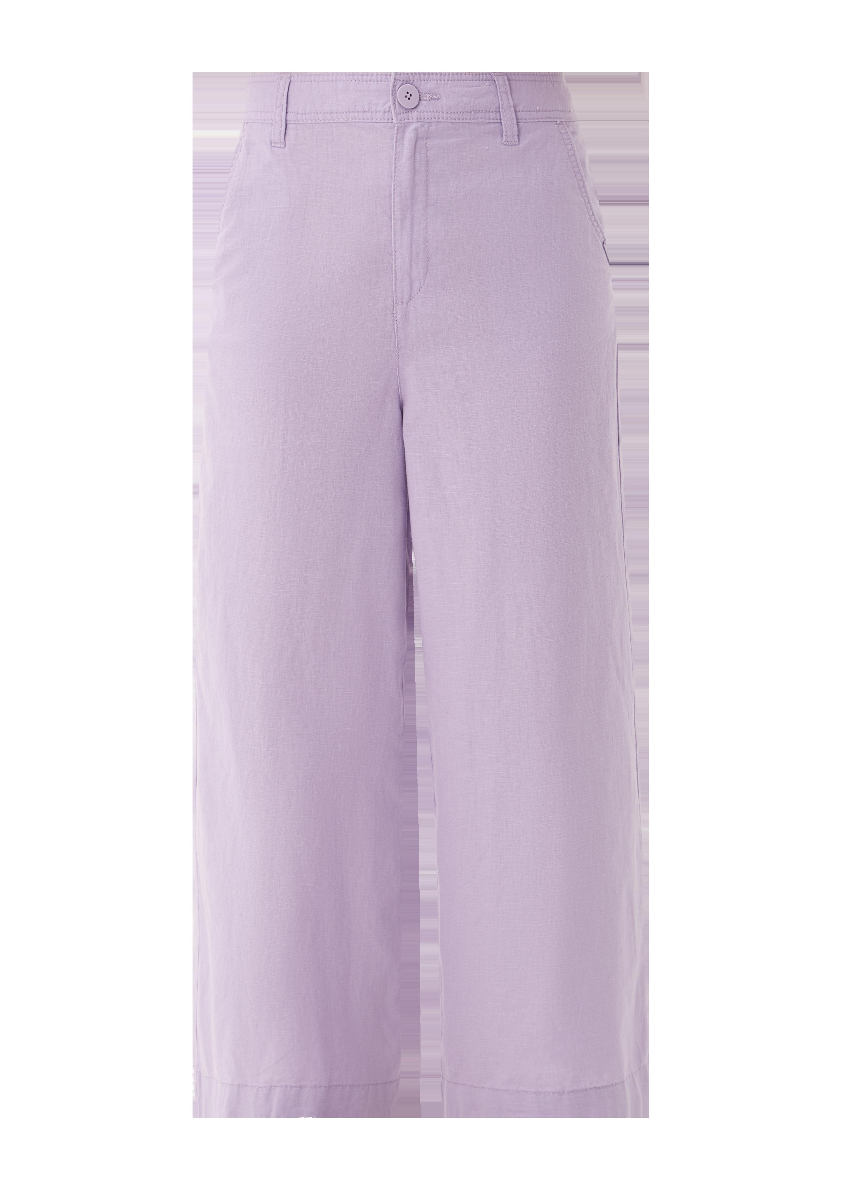 Regular: Culotte aus Leinenmix  2127625-4724
