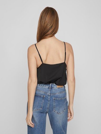 Vila Spaghettitop VICAVA V-NECK LACE SINGLET- NOOS