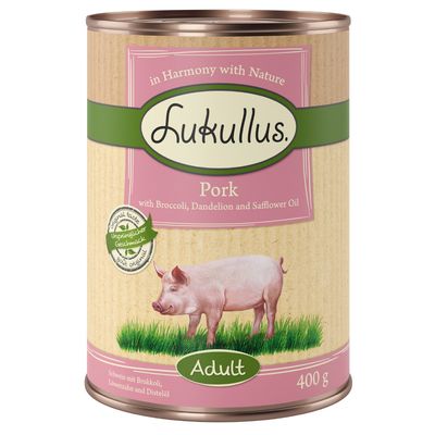 Lukullus Naturkost Adult Getreidefrei 6 x 400 g