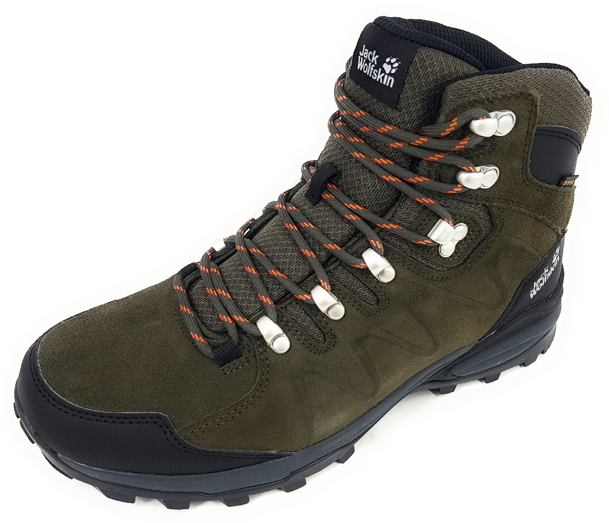 Jack Wolfskin Refugio Texapore Mid M 4049841-4287 Grün 4287 Khaki/ Phantom