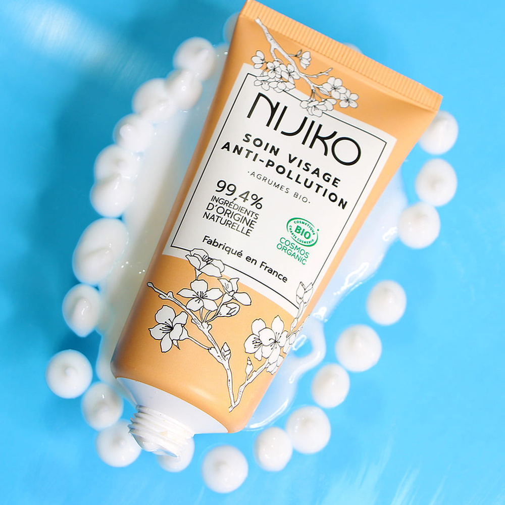 nijiko Soin Visage Bio Anti-Pollution - Peau Mixte à Grasse Crème de jour