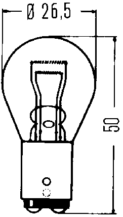 Philips Standard P21/5W Glühlampe, 2 Stück - ATU