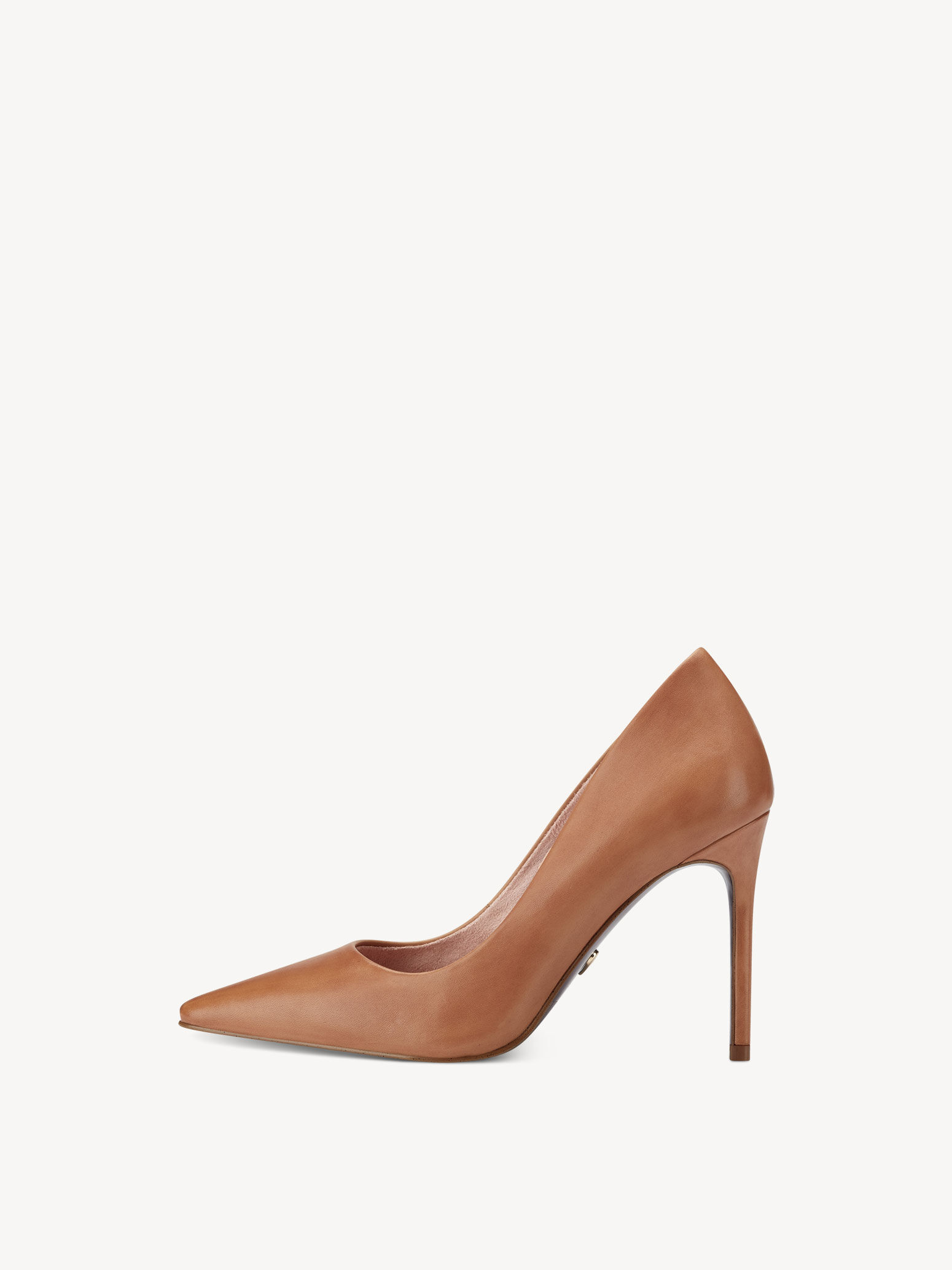 Escarpin en cuir - marron