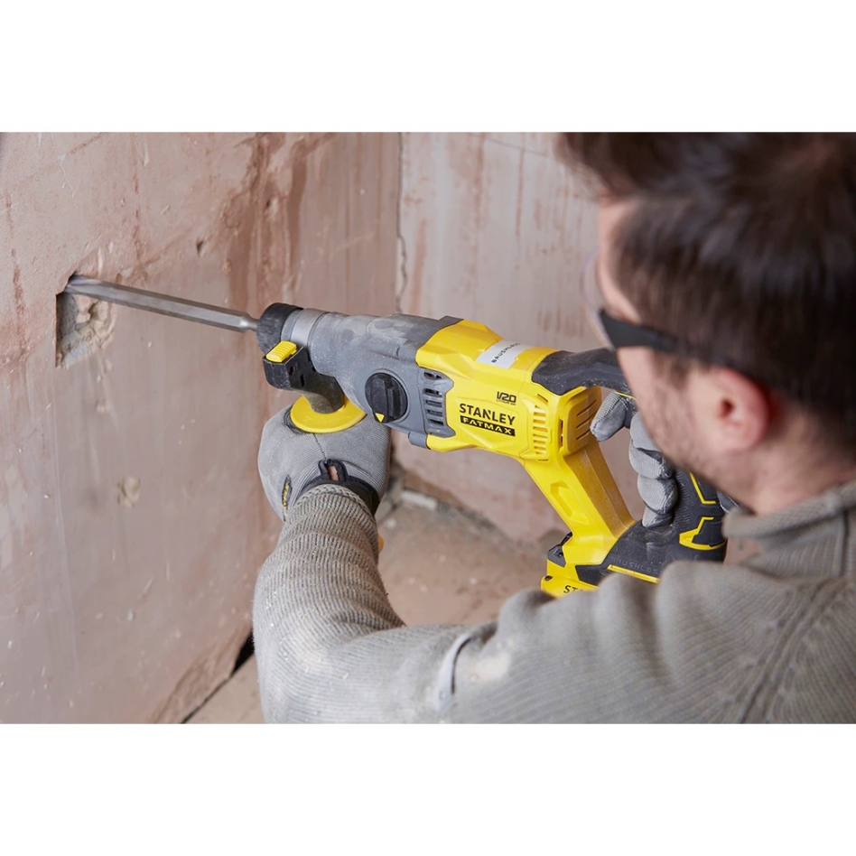 Stanley SFMCH900B FATMAX® V20 Cordless Rotary Hammer BRUSHLESS SDS-Plus 18 Volt excl. batteries and charger