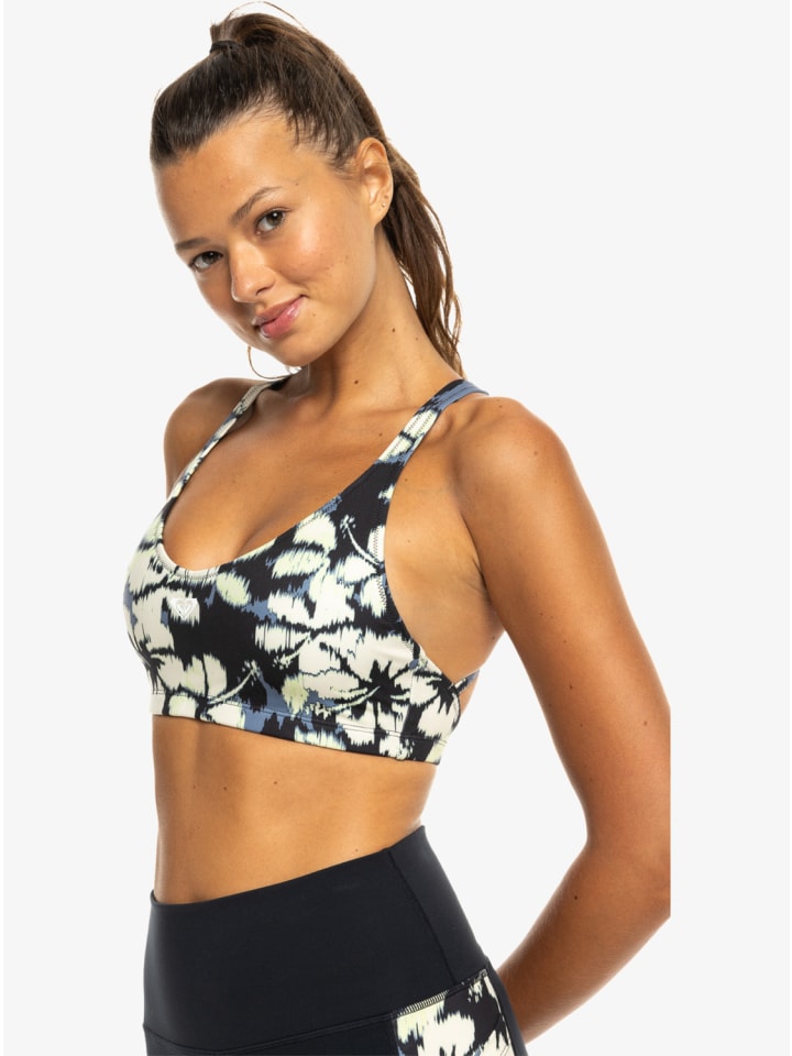 Roxy Sport-BH Heart Into It PT in Schwarz günstig kaufen